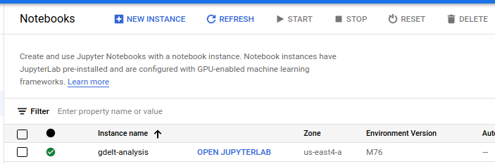 Notebook Setup